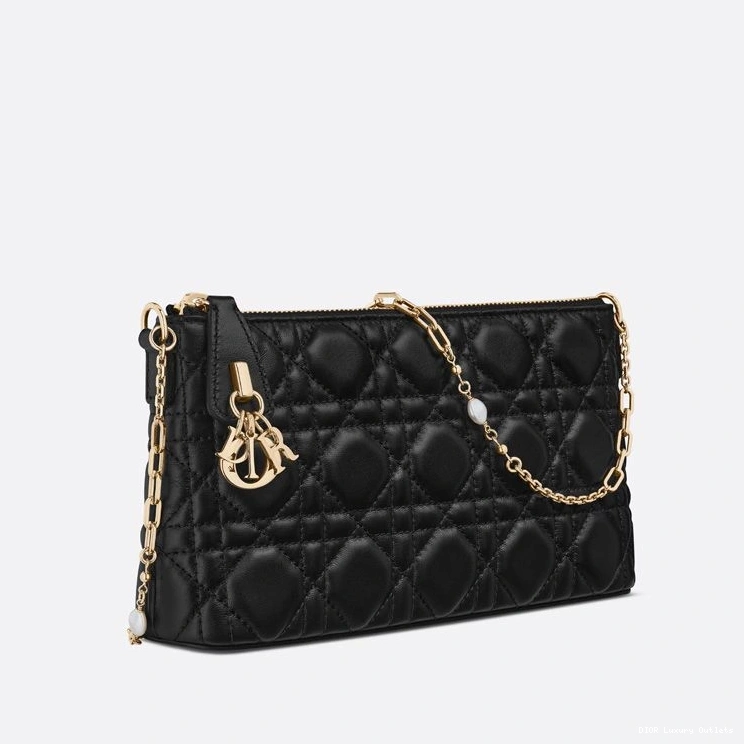 Cheap Midi Black Mini Cannage Dior Lambskin Bag 0708 Luxury